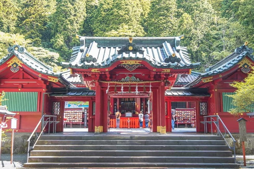Tokyo: Mt. Fuji Tour, Hakone Ropeway, Owakudani, Lake Ashi - Hakone Shrine and the Heiwa no Torii Torii Gate on Lake Ashi