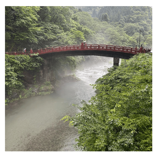 Tokyo: Nikko Kegon Falls Lake Chuzenji Toshogu Temple & More - Shinkyo Bridge: the Nikko gateway shot that earns its reputation