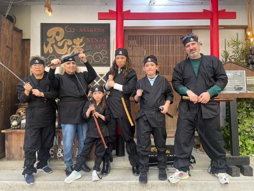 Tokyo: Ninja Experience Cafe Asakusa - Your Course Plan: Three Weapons, One Guided Flow