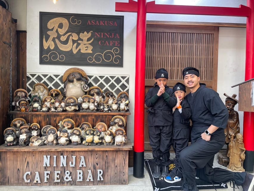 Tokyo: Ninja Experience Cafe Asakusa - Cafe Time for Non-Participants: Watch, Photograph, and Sip