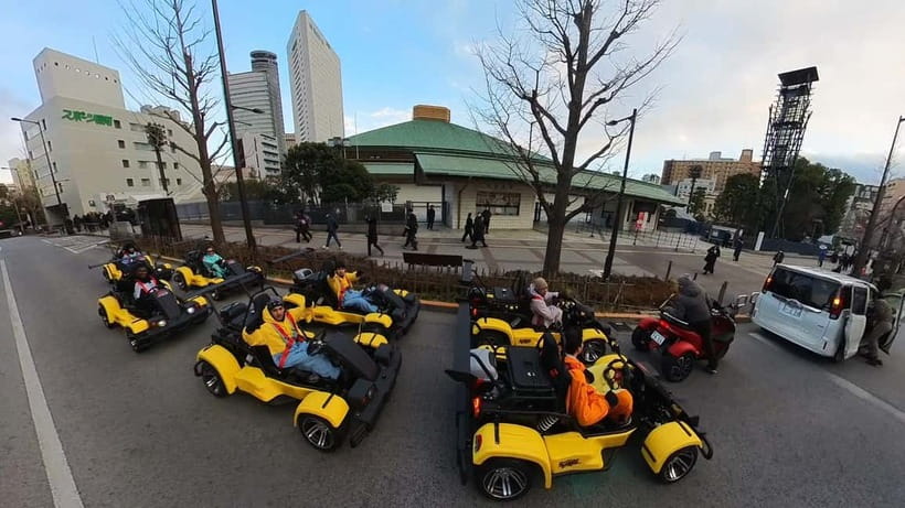 Tokyo Oldtown: Historic Landmarks Go Kart Tour (100 Minutes) - Live Guide Storytelling: How the Tour Stays Fun and Safe