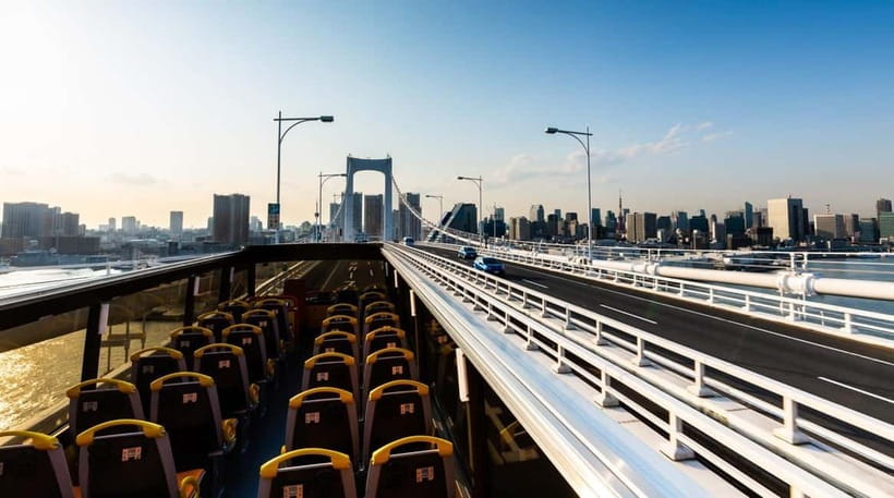 Tokyo: Open Top Panoramic Sightseeing Bus with Audio Guide - Why a 70-minute open-top bus works so well in Tokyo