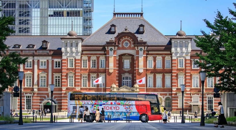 Tokyo: Open Top Panoramic Sightseeing Bus with Audio Guide - Bay Course vs City Course: pick the mood you want