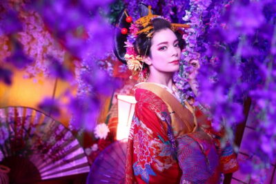 Private Makeover Photography Studio in Luxury Kimono