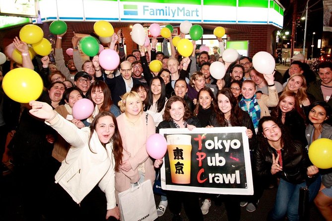 Tokyo Pub Crawl - Games, Mixers, and Photos You Do Not Have to Plan For