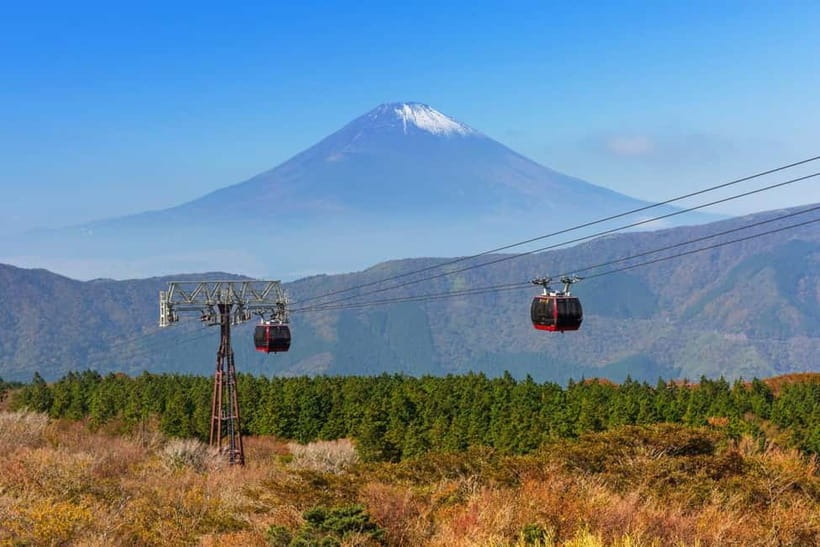 Tokyo:Sea of Mount Fuji, Hakone Ropeway, Ōwakudani, Enoshima - A Volcanic, Lake, and Ocean Day Trip from Tokyo