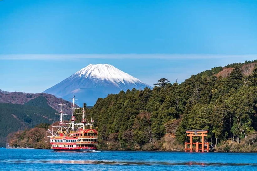 Tokyo:Sea of Mount Fuji, Hakone Ropeway, Ōwakudani, Enoshima - Hakone Ropeway Over Owakudanis Steam Cracks