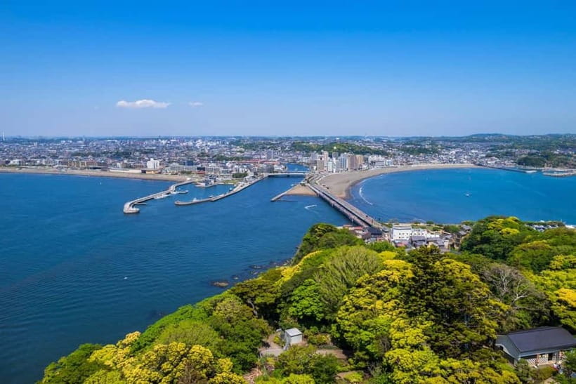 Tokyo:Sea of Mount Fuji, Hakone Ropeway, Ōwakudani, Enoshima - The Enoshima Shrine Stops: Hetsunomiya, Benzaiten, and Two Iconic Gates