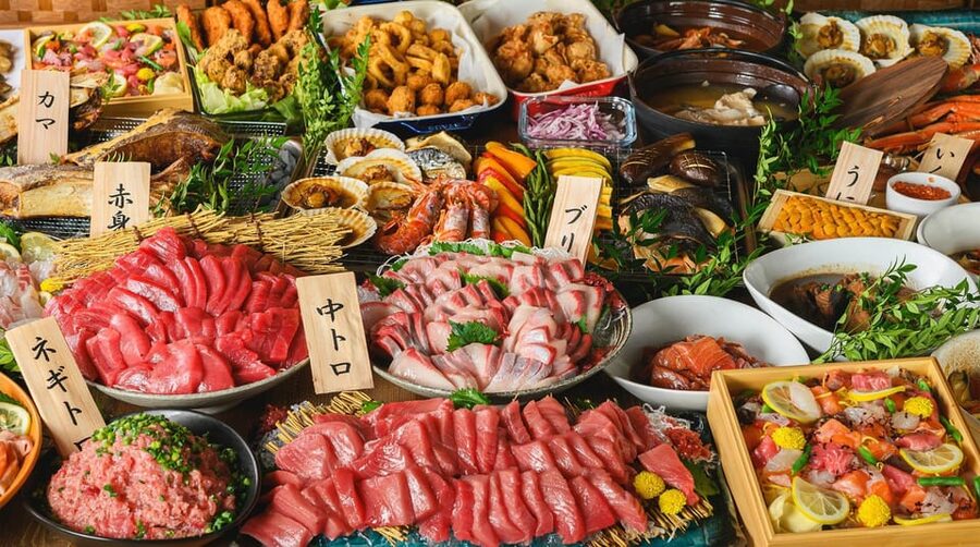 Tokyo Seafood Buffet Restaurant-Iroha, Meal & Tuna Filleting - How to Eat Smarter Here: A Simple Game Plan