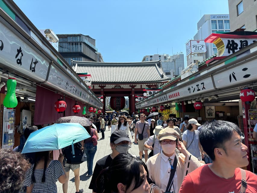 Tokyo: Sensoji Temple & Street Food: Private Tour with guide - Guide Interaction: Names Matter Because You Get a Real Person