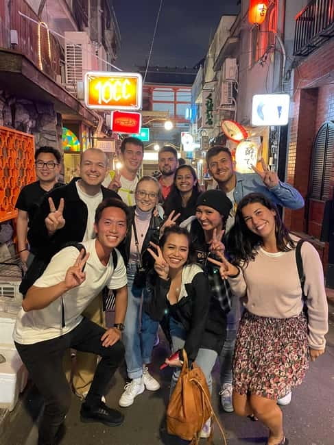 Tokyo: Shinjuku Bar and Izakaya Hopping Tour - Shinjuku after dark, where the lights make sense