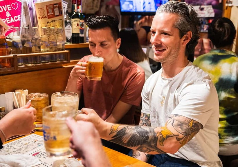 Tokyo: Shinjuku Bar Hopping & Karaoke Night Tour - Meeting at Shinjuku Station East Exit, Then Getting Moving