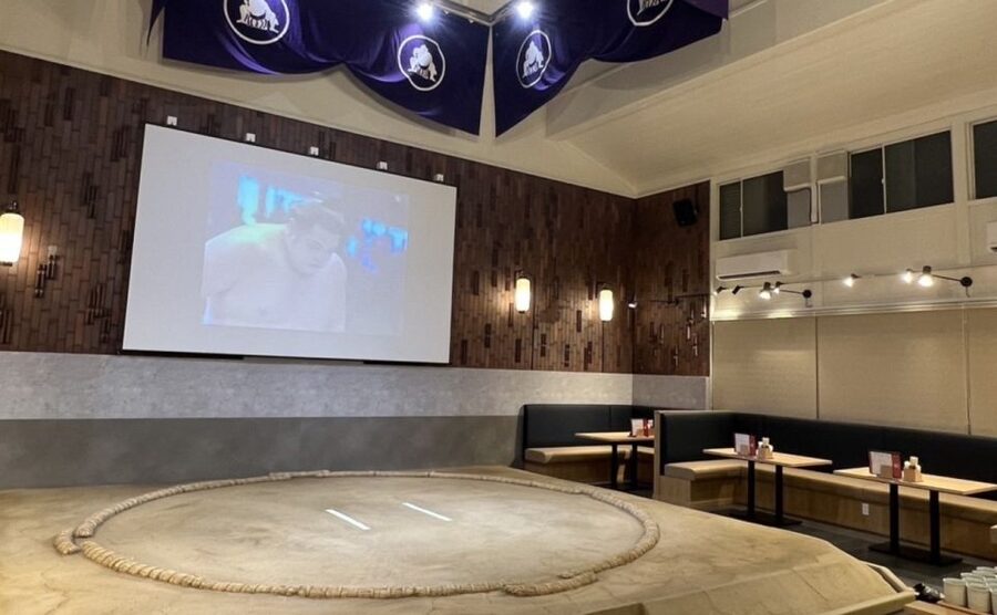 Tokyo: Sumo Experience and Chanko Nabe Lunch - The playful in-ring moment, costumes, and photos