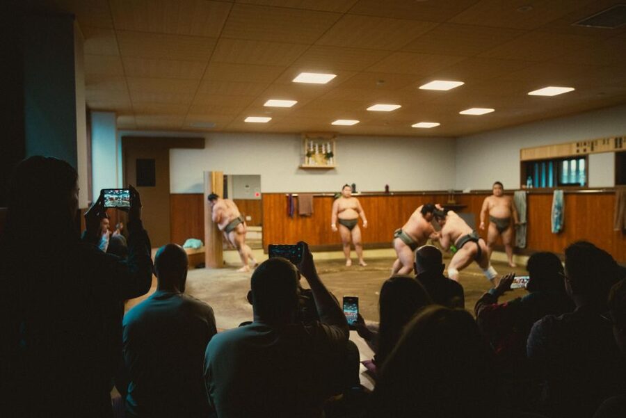 Tokyo: Sumo Morning Practice Tour at Sumida City - Entering the Stable: Shoes Off, No Chairs, and Silent Watching