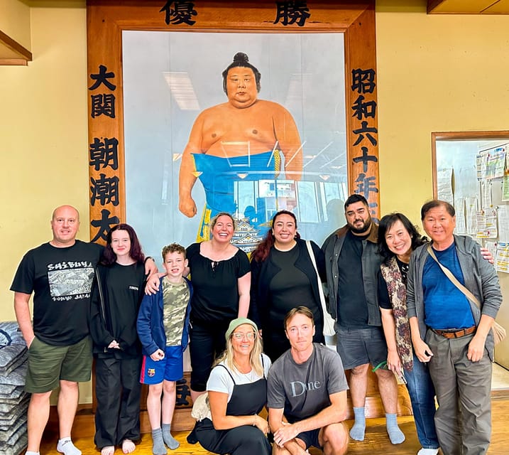 Tokyo: Sumo Morning Practice with journalists. Not fake show - Price and value: is $103 for 3 hours fair