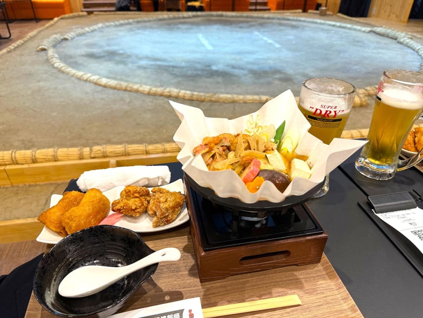 Tokyo: Sumo Show Experience with Chicken Hot Pot and a Photo - Seating Choices That Change Your Experience (Standard, VIP, VVIP)