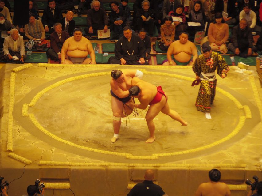 Tokyo: Sumo Tournament Tour with Chair Seat Tickets - 2F chair seats vs 1F box seats, view tradeoffs that matter