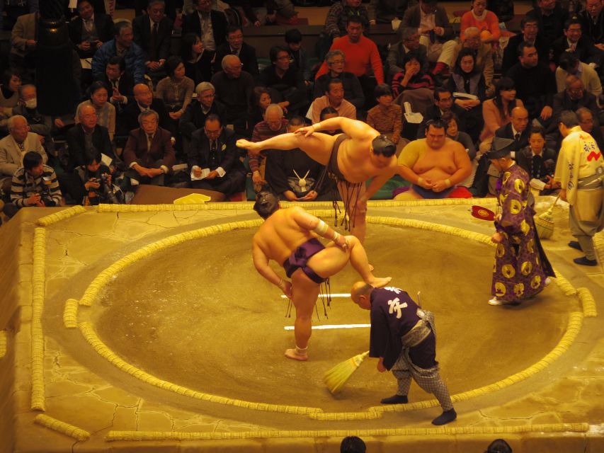 Tokyo: Sumo Tournament Tour with Chair Seat Tickets - The guide is the difference between watching and understanding