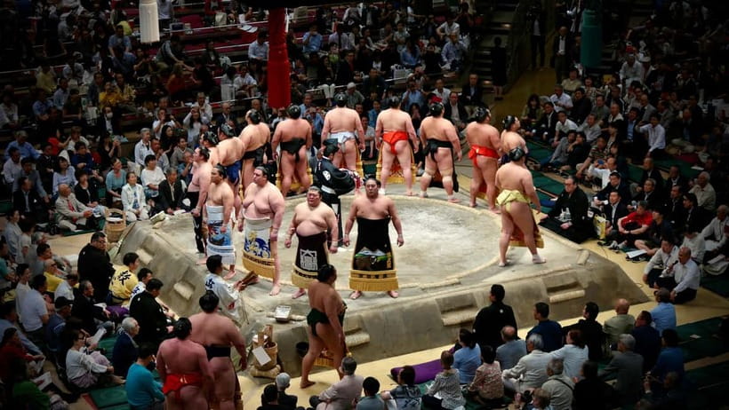Tokyo: Sumo Tournament with Guide & Assigned Reserved Seat - What you might see around the sumo district before you sit down