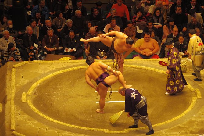 Tokyo Sumo Wrestling Tournament Experience - Optional Japanese hot pot lunch that actually helps the timing