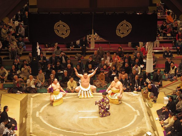 Tokyo Sumo Wrestling Tournament Experience - Ryogoku area walk and the sumo museum stop