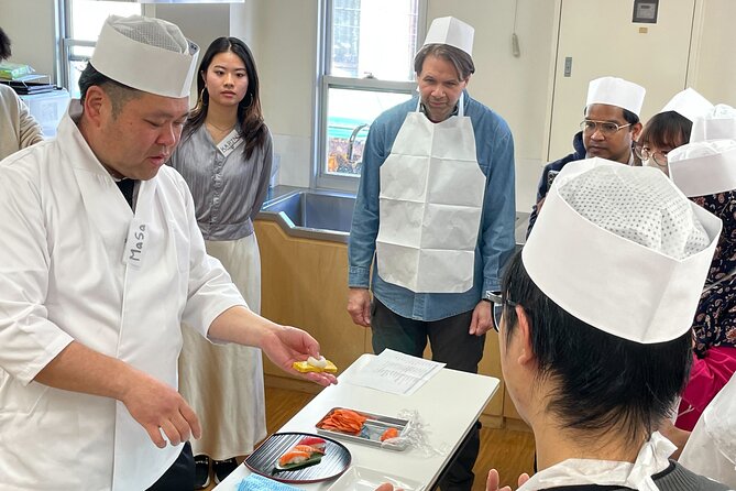 Tokyo Sushi Making Class in Tsukiji with Professional Chef - Price and value: about $50 for skills and a meal, not just a tasting