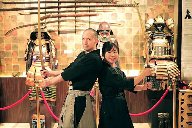 Tokyo Sword Experience - includes Museum Ticket/Ninja Experience - Hakama Dressing: The Fastest Way to Feel Like a Samurai
