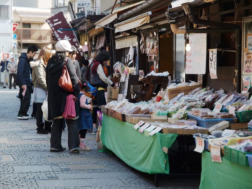 Tokyo to Kawagoe: Private Historical Day Trip - Food on the tour: boiled eel and sweet potato treats
