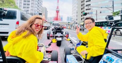 Tokyo Tower, Shibuya Crossing, Harajuku, Go Kart Tour