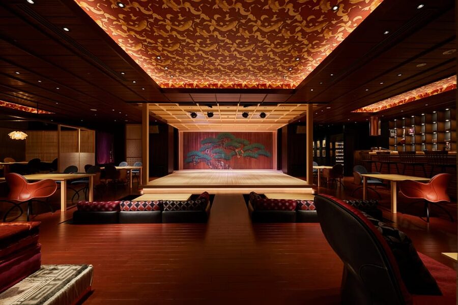 Tokyo: Traditional Japanese Performing Arts Show and Dinner - The Noh-style stage and your view from chosen seats