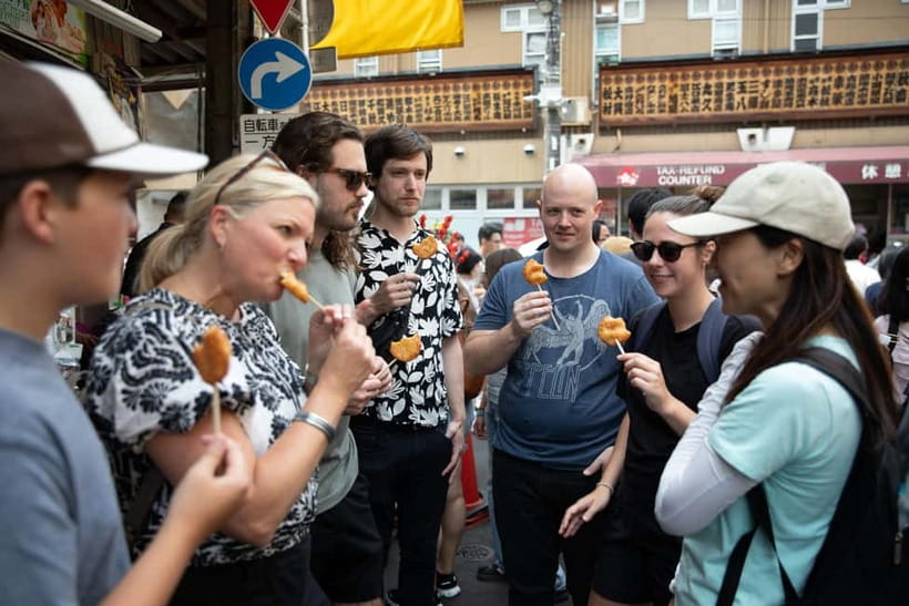 Tokyo: Tsukiji Fish Market food Tour - Meeting at Lawson Tsukiji 4 Chome Store: where the tour starts on time