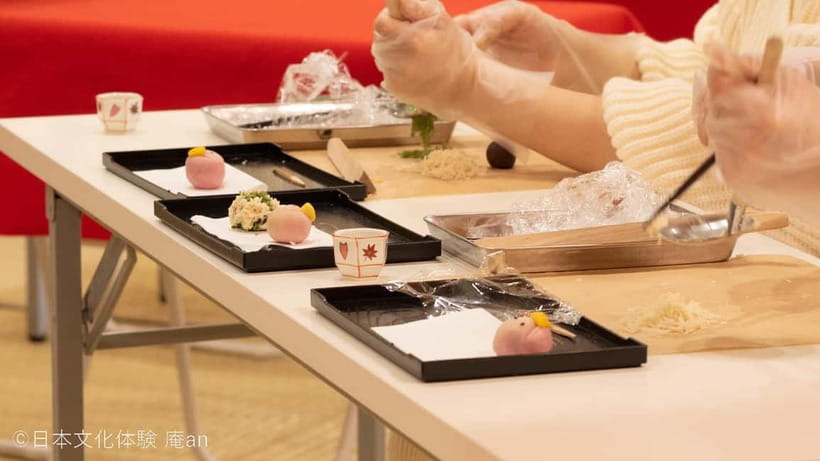 Tokyo: Two Types of Japanese Sweets Making and Tea Ceremony - Three sweet stops in 125 minutes