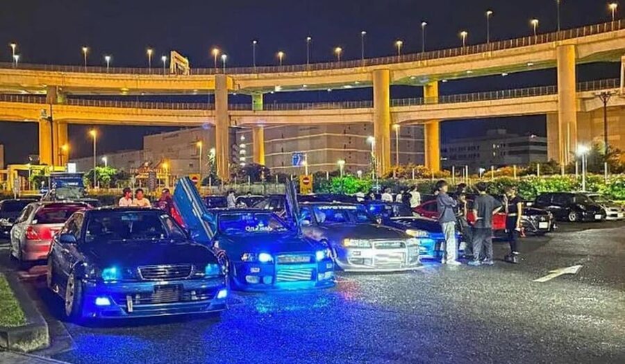 Tokyo/Yokohama: Car meet Daikoku Parking Area - C1 Loop and Wangan Highway: the Tokyo drive you remember