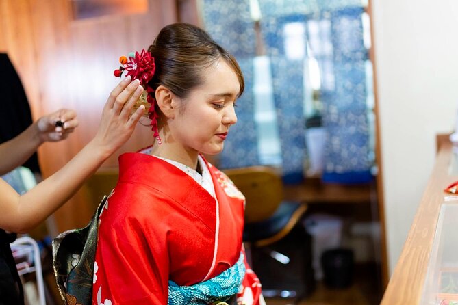 Traditional Japanese Costumes "Kimono", "Yukata", "Ryuso", "Photograph Course "Hair Set & Lipstick & Kimono & Photography" - Timing, logistics, and how to fit it into your Naha day