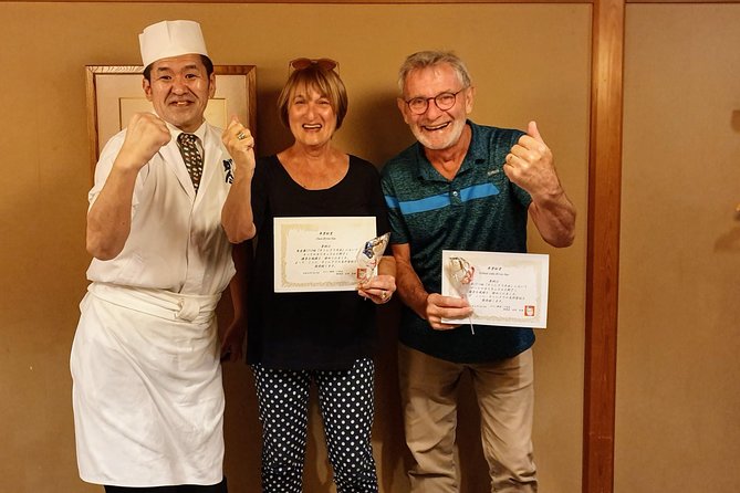Tsukiji Fish Market Guided Tour and Sushi Making with Pro Chef - What you make: 5 nigiri plus a roll, with dashi and tea