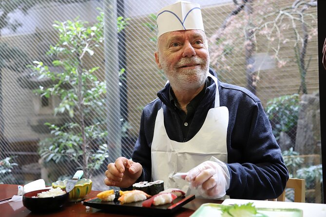 Tsukiji Fish Market Guided Tour and Sushi Making with Pro Chef - Market + class balance, and how the guide helps you enjoy both