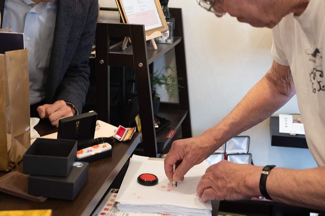 Your Own HANKO Name Seal Activity in Kamakura. - The lesson first: history and styles of hanko
